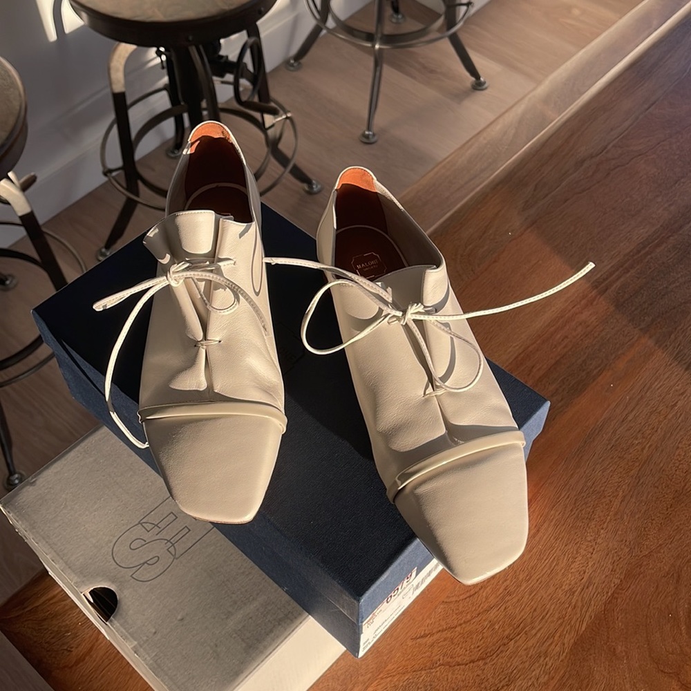 Chic leather shoes by Malone Souliers size 41 - Picture 8 of 9